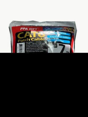 PPA Int'l CAT6 Patch Cable 7ft - 3pack